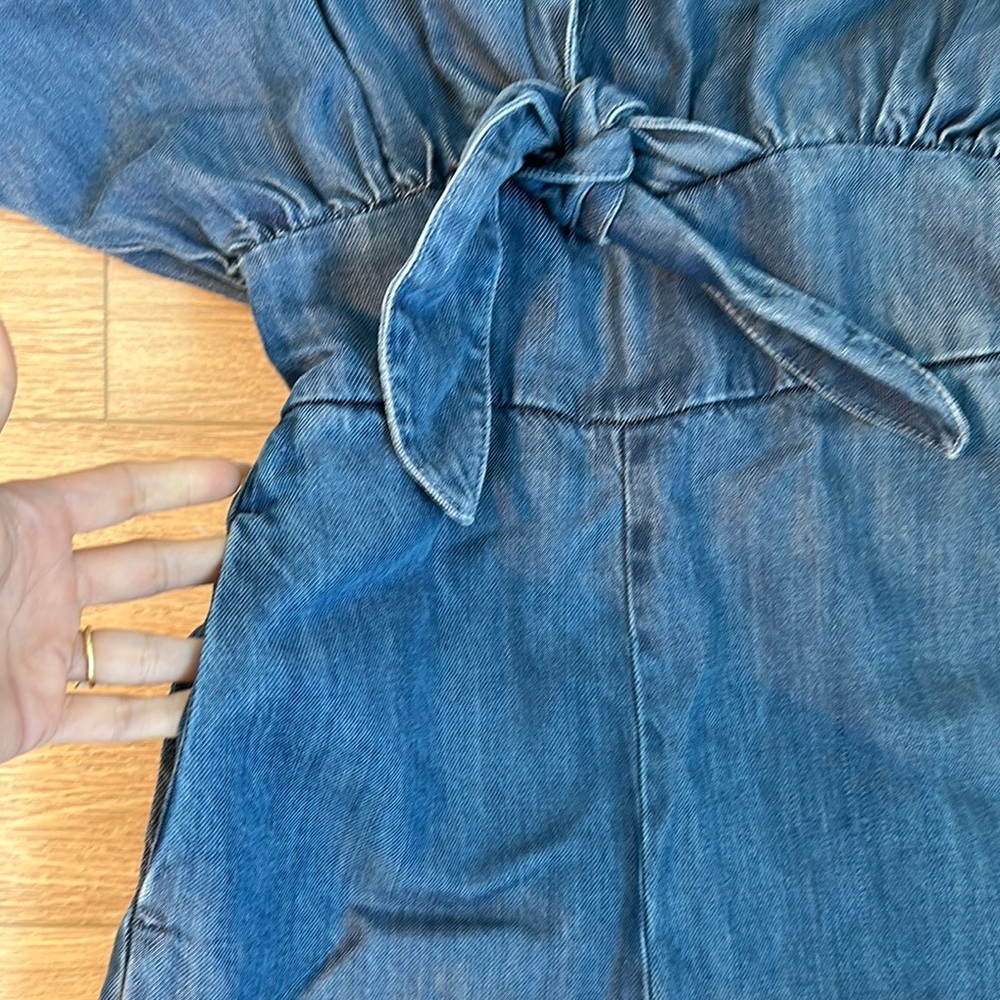 Splendid Blue Denim Jumpsuit - Picture 6 of 10